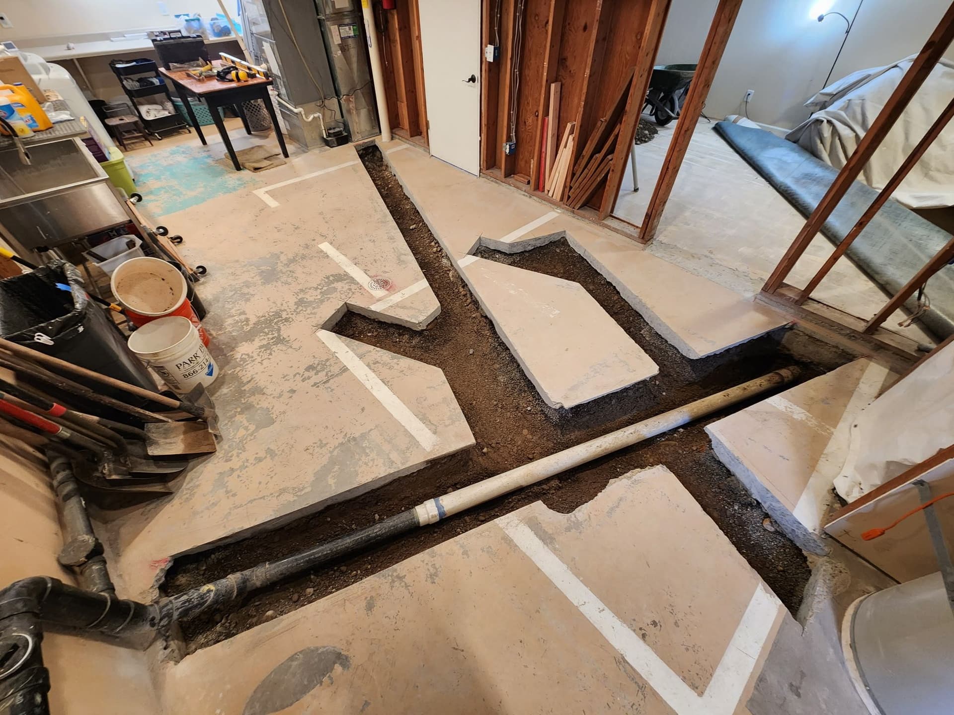 Basement Renovation - Expert Concrete Cutting image