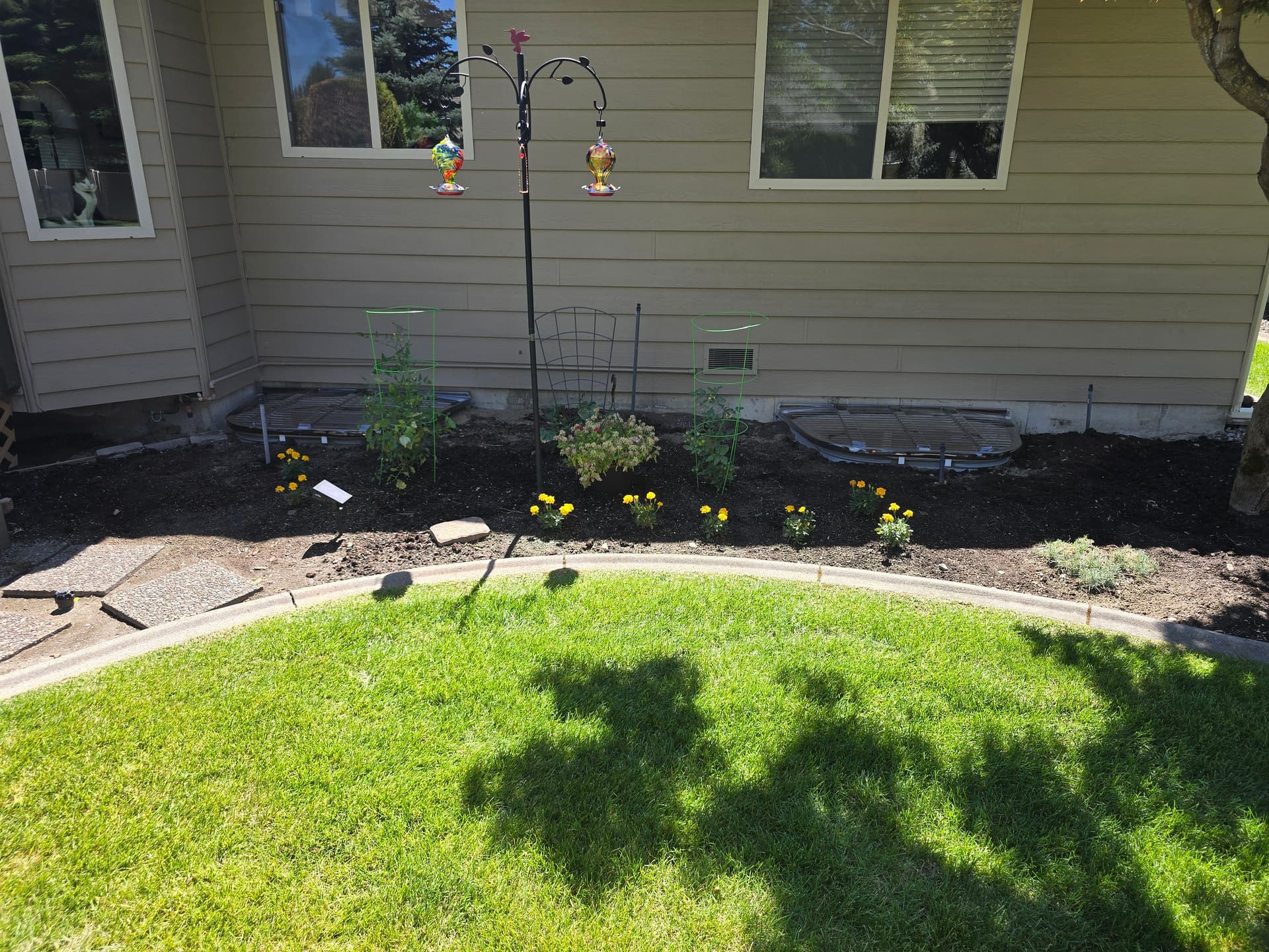 Gallery photos for Window Well Replacement with Safety Grates and Better Drainage: Image #1