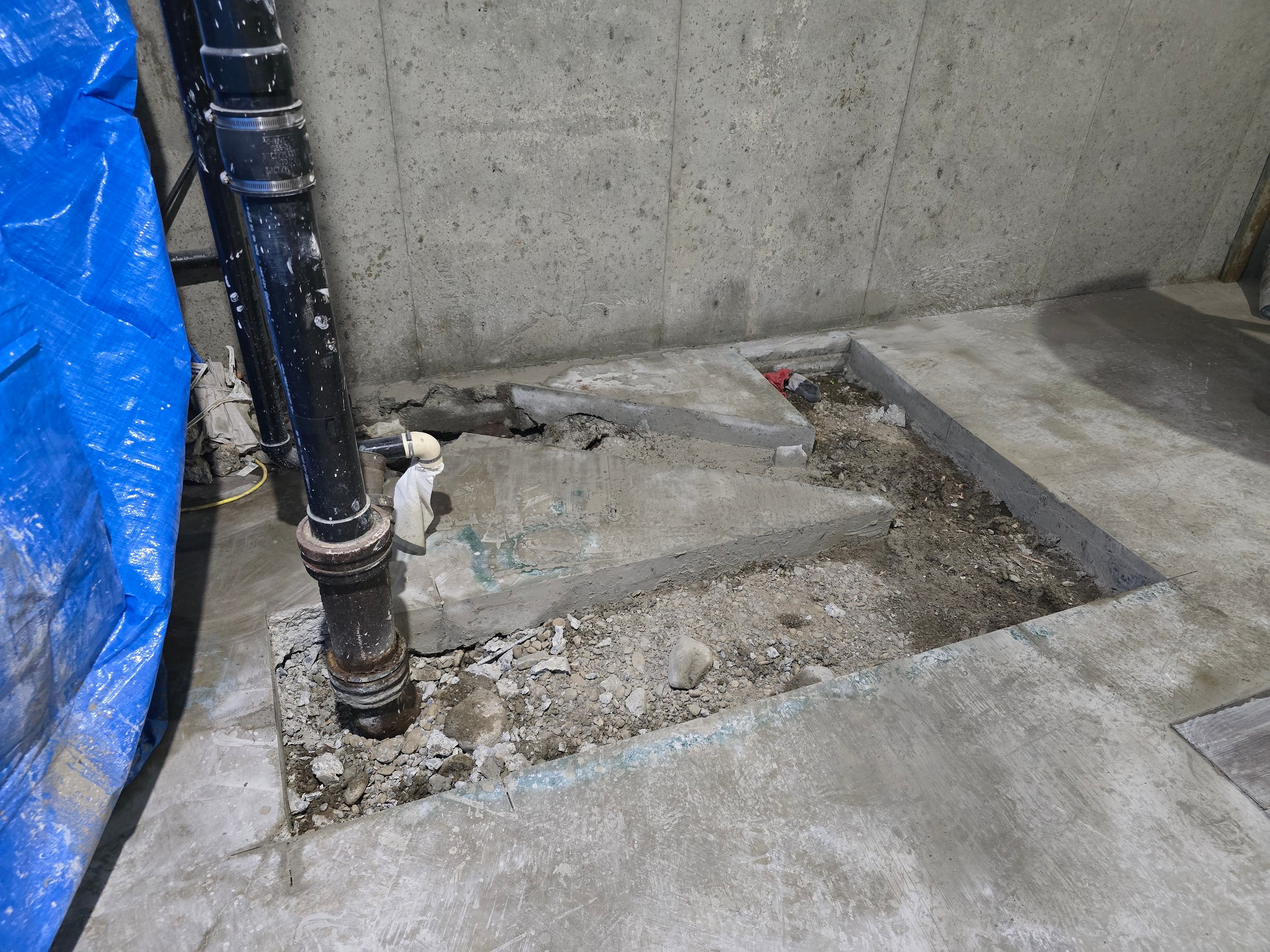 Project Basement Concrete Cutting for Home Upgrade image