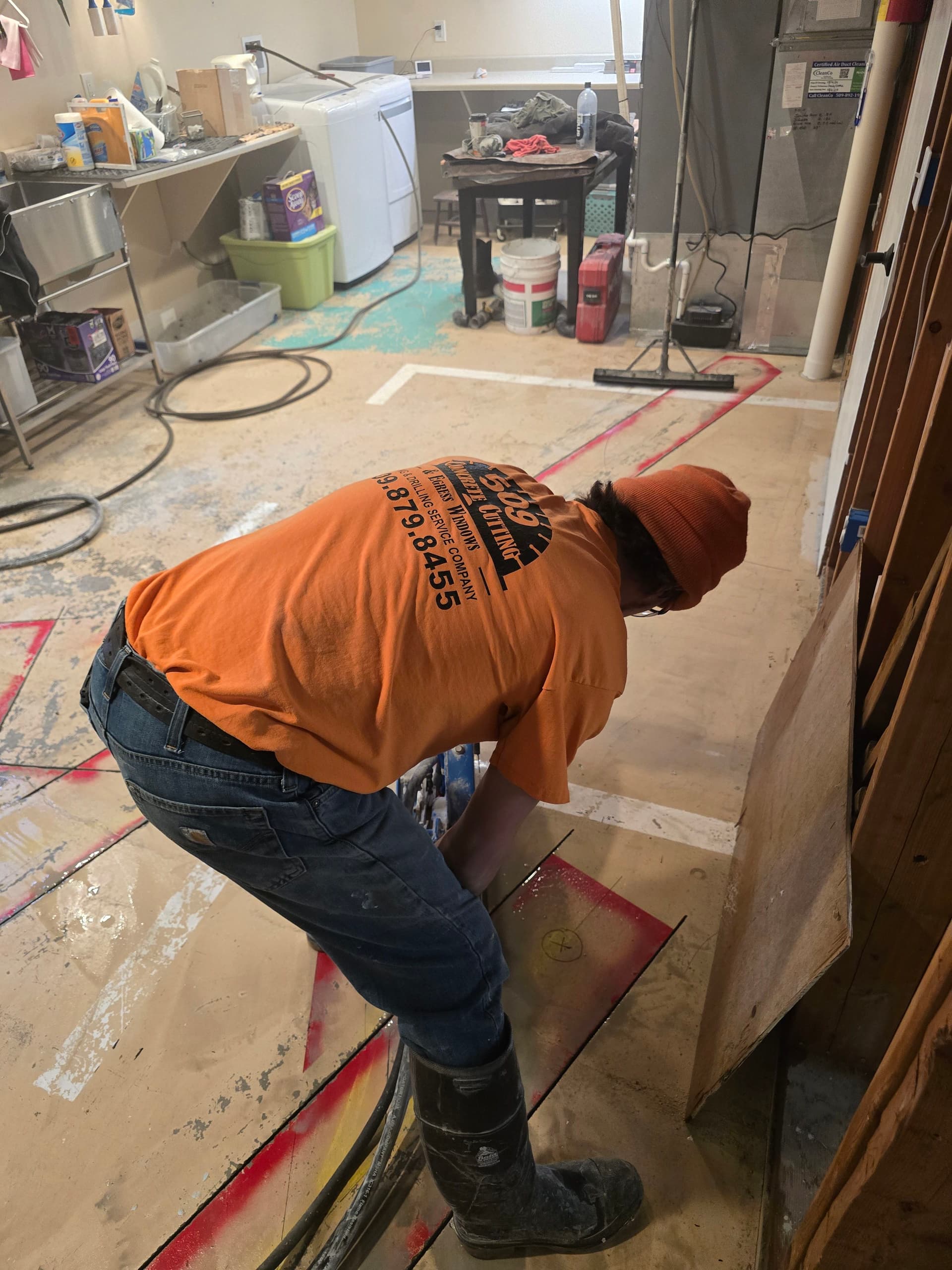 Gallery photos for Basement Renovation - Expert Concrete Cutting: Image #1