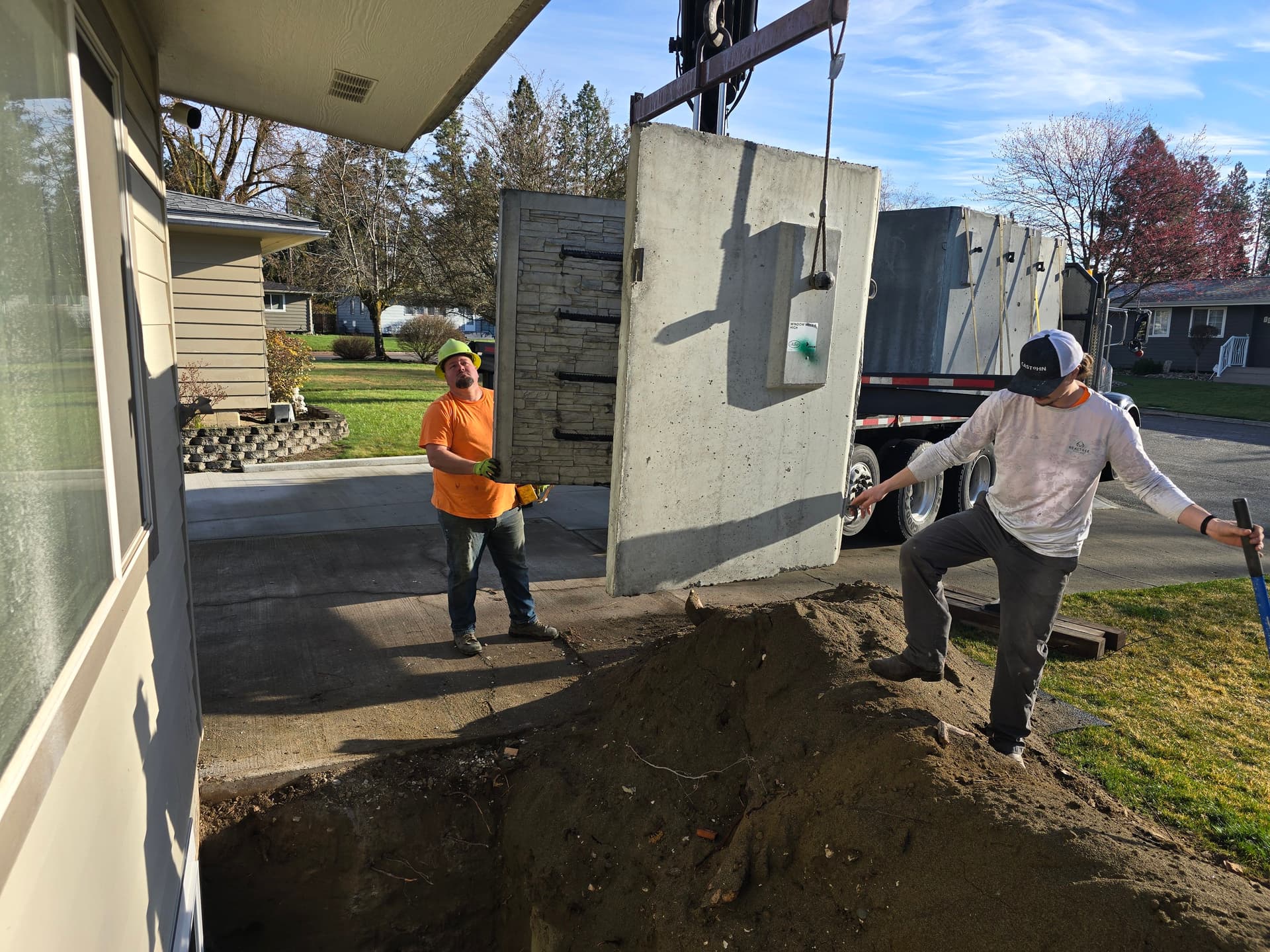 Gallery photos for Basement Studio Perfection with Egress Window Installation: Image #1