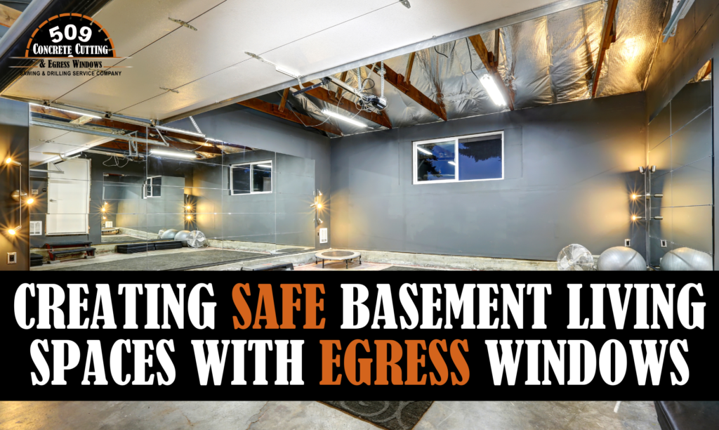 Creating Safe Basement Living Spaces with Egress Windows