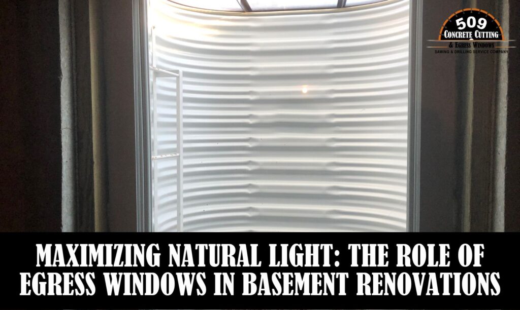 Maximizing Natural Light: The Role of Egress Windows in Basement Renovations